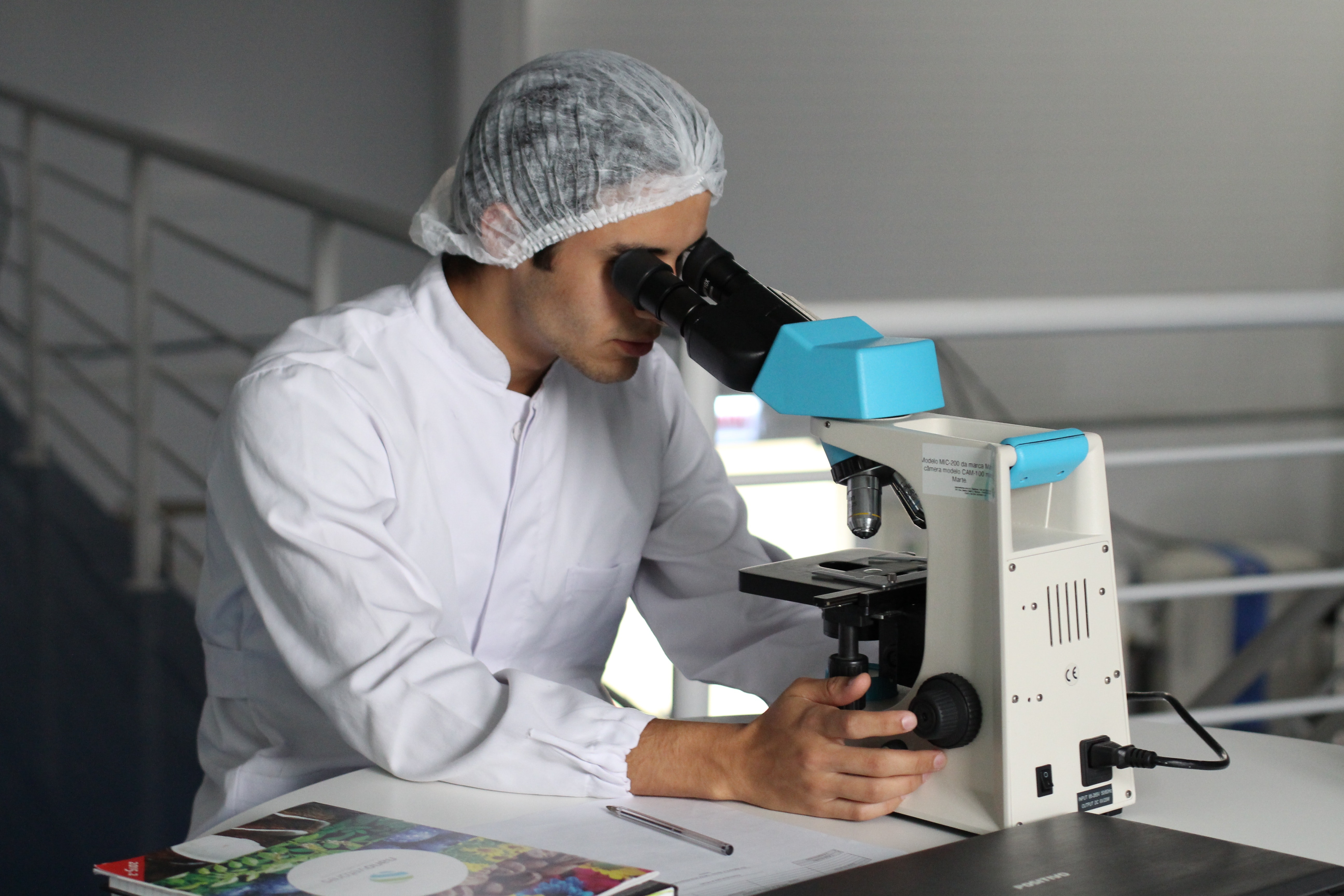 Scientist and stem cells